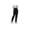 Fila Emerald Solid Color Casual Straight Leg Knit Sports Pants Women Pants Legendary-Blue F11W334603F-NV