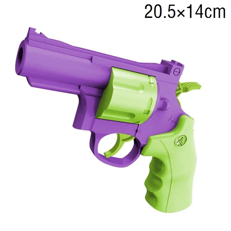 Mini Model Gravity Straight Jump Toy 3D Printed Gun Non-Firing  Cub Radish Toy Knife Kids Stress Relief Toy Christmas Gift