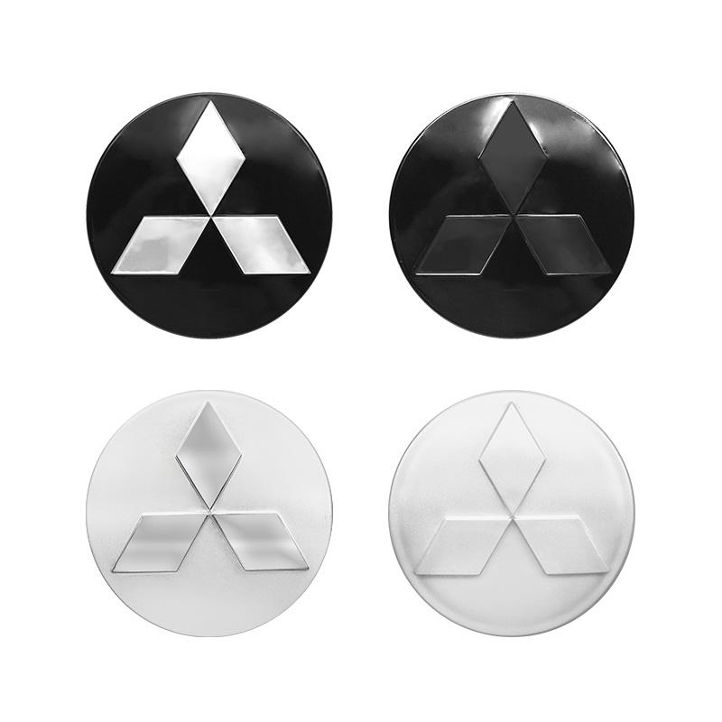 4 шт. 60 мм Автостайлинг Колпачки центральных ступиц колес Заглушка диска Для Mitsubishi Lancer 10 9 EX Outlander 3 ASX L200 Аксессуары Competition