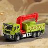 Construction Vehicle Toy Set With Alloy Material And Inertia Drive For Kids Age 3