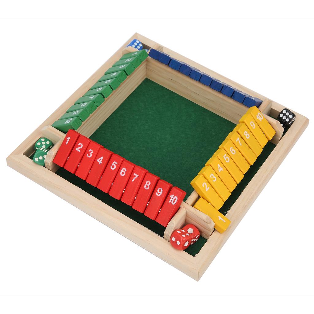 Игра в кости Математическая игра Деревянная доска Паб Бар Вечеринка Семья Родитель Ребенок Интерактивная игра