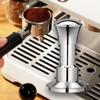 58mm Coffee Tamper,Coffee Distributor Leveler Tool,Constant 30lb with Spring Loaded,Coffee Hand