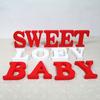 White Wooden Letter & Number Ornaments Home Wedding Decor Photo Shooting Props