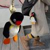 Нетоксичный 16 см Милый пингвин Плюшевая брелок-подвеска Милая кукла пингвин Подвеска на рюкзак Креативная кукла животного Брелок-подвеска Аксессуары для сумок Дети Женщины