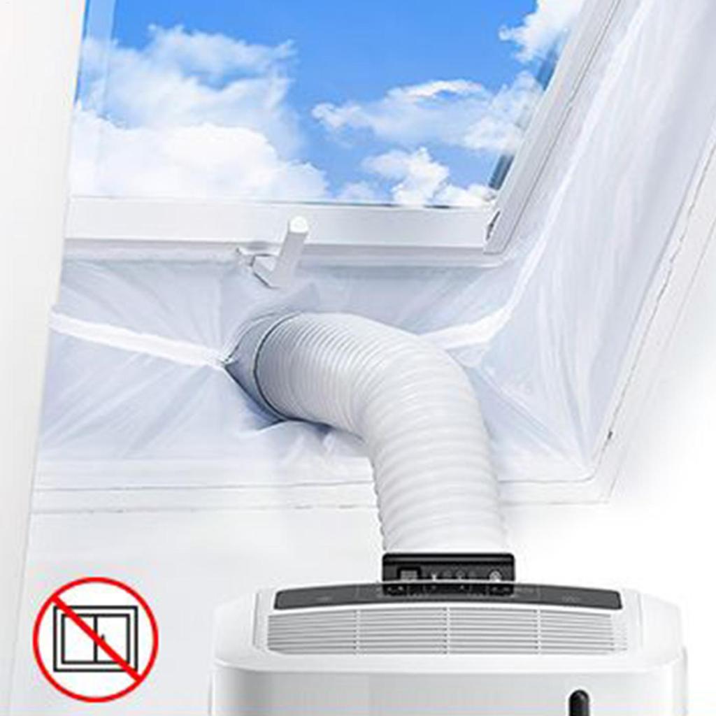 Portable Air Conditioner Window Sealing Kit Sealing Effect Window Vent Sealing Kit Hot Air Stop Guard Keep House Cool