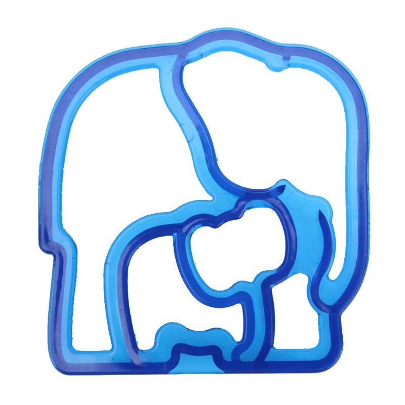 Food Grade Plastic DIY Sandwiches Cutter Mould Food Cutting Die Bread Biscuits Mold Creative Home Cake Baking Tools