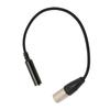 6.35 mm 1 4 Inch Female to XLR Male Adapter Cable 3 Pin Male to 6.35mm Socket Microphone Sound Cable