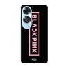 Coque pour Oppo A60 Blackpink VIP Tickets Blackpink logo Front noir