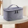 Cosmetic Bag Large Capacity Waterproof Toiletry Bag Portable Travel Makeup Organizer with Double Zipper for Men Women