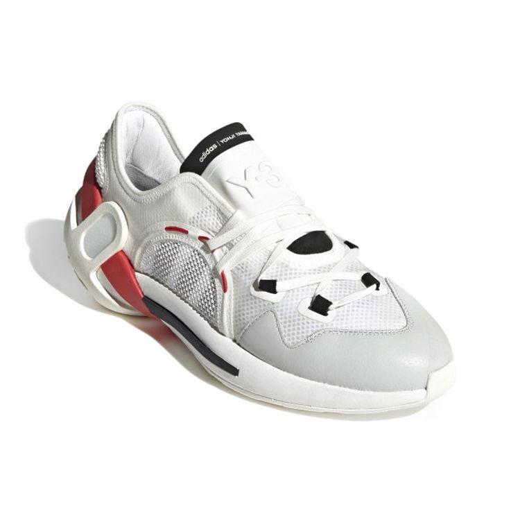 adidas Y-3 Idoso Boost White Red Мужские кроссовки Core-White Black FZ4525