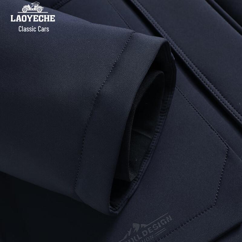 Мужская зимняя куртка средней длины с подкладкой и съемным меховым воротником