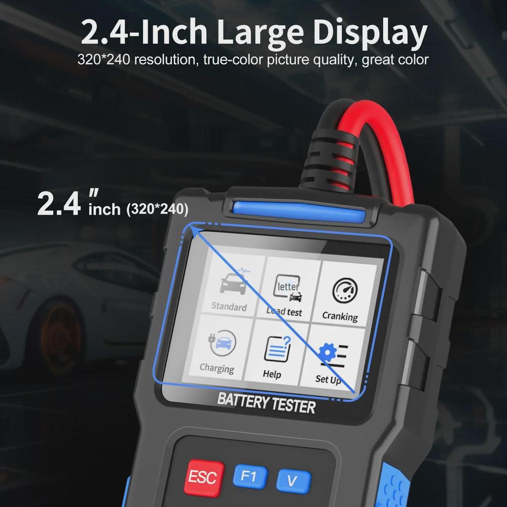BT300 Car Battery and Diagnostic Tester