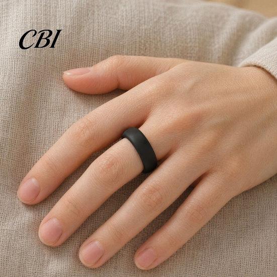 Outdoor Activity Ring Case 2 Pcs Silicone Protector for Oura Ring5, Ultra-Thin Smart Sleeve, Scuff Guard Scratch Resistant Waterproof All Round Daily