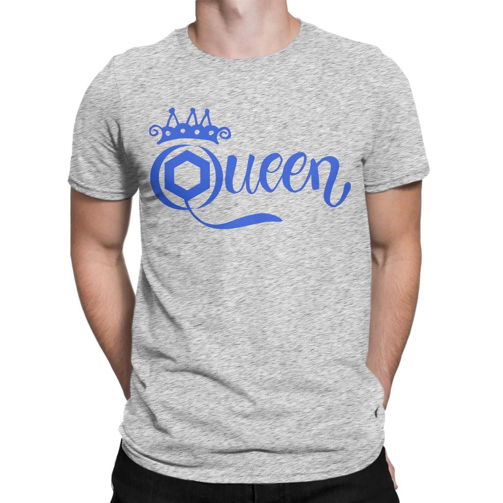 Chainlink Link Queen Crypto Cryptocurrency Novelty 100 Cotton Tshirt Chainlink Tops Tees For Unisex