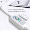 Многофункциональный USB-удлинитель с дистанционным управлением, 1,5 м, для USB-вентилятора 5 В, светодиодной подсветки, с функцией таймера от 2 до 12 часов, выключателем ВКЛ/ВЫКЛ