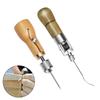 Sewing Tool Leather Sewing Awl Kit Waxed Thread Hand Sewing Tools Leather Craft Edge DIY Shoemaker Canvas Repair Tools Stitching Belt Strips