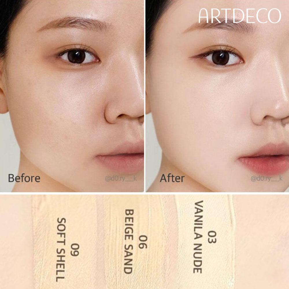 ARTDECO Rich Treatment Foundation сияющий цвет лица стойкое ровное и бархатисто-гладкое покрытие водостойкий макияж веганский