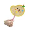 Hand-cranked Pu Fan Bamboo Craft Fan New Handheld Fan  Home Decor