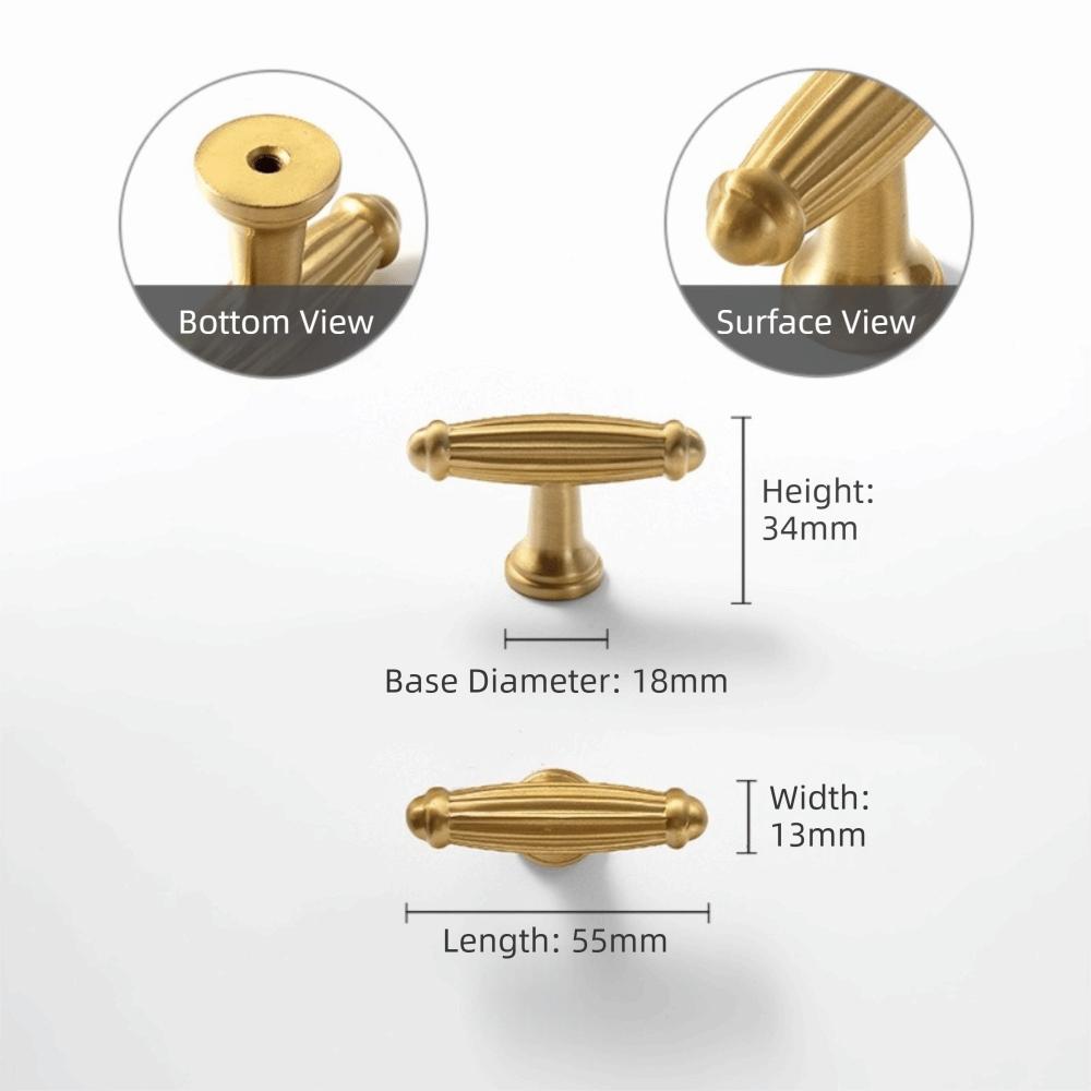 Nordic Style Cabinet Handles Retro Style Long Handles Vintage Bronze Handles Kitchen Cabinet