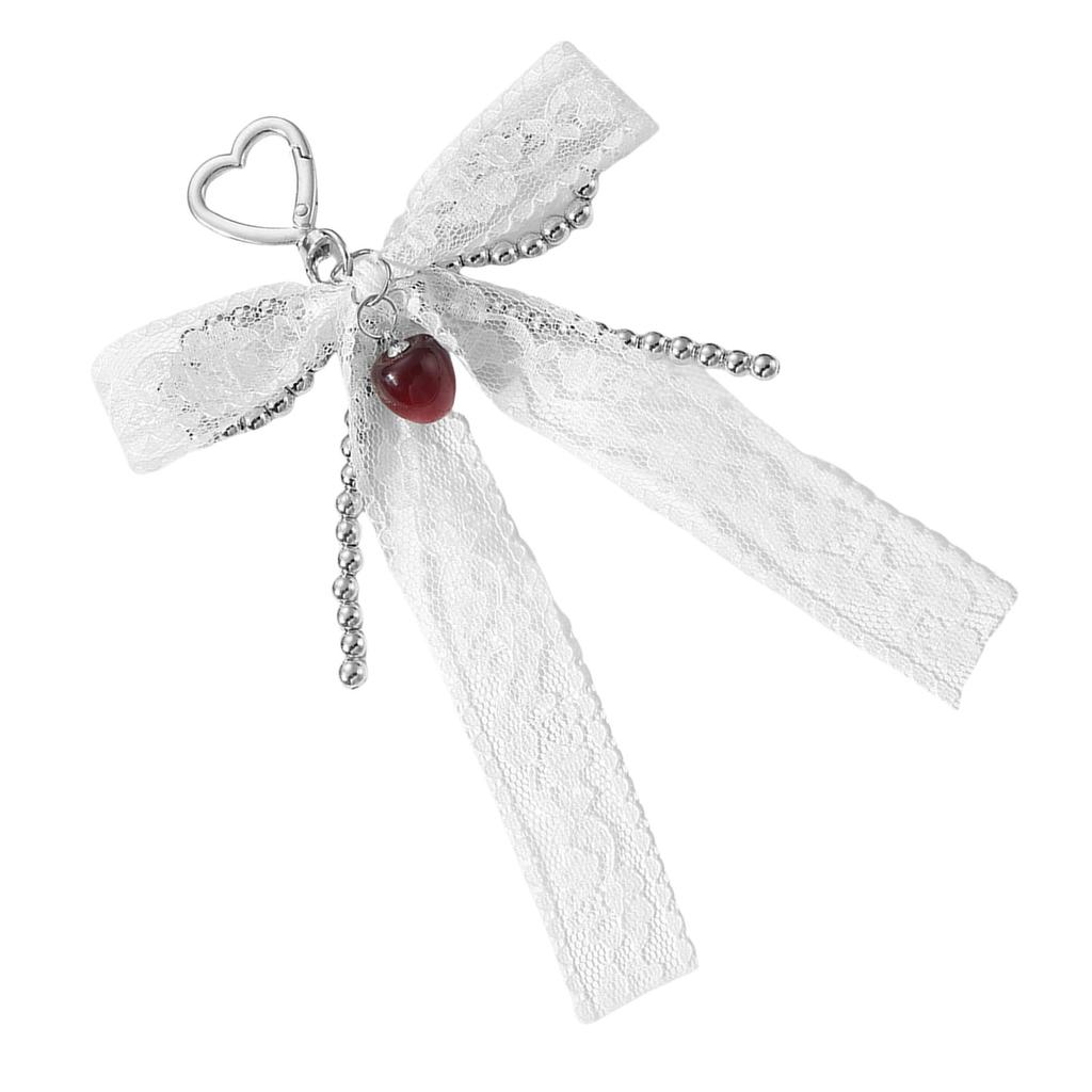 Винтажный металлический брелок в форме банта из ленты, шарм для сумки для женщин, Y2K модная бижутерия, подвеска для сумки