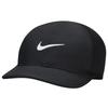 Nike Полиэстеровая бейсболка унисекс с логотипом бренда Черно-белая FB5062-010