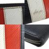 Подержанный кошелек LOUIS VUITTON Zippy M62983 Кожа Epi черный черный Застежка-молния по кругу