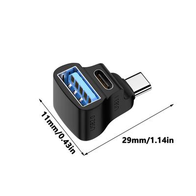 Адаптер-разветвитель USB Type C на Type C 8K для дисплея и быстрой зарядки PD 100 Вт для ноутбуков и телефонов