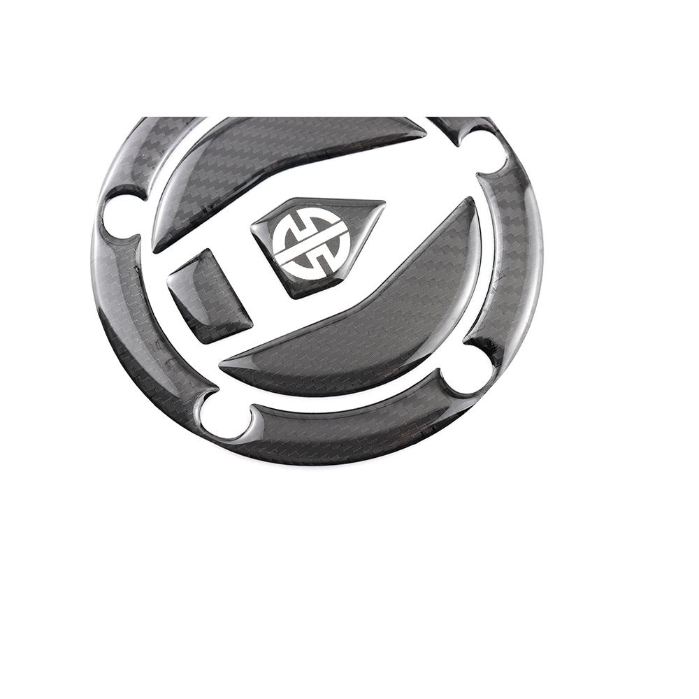 Для Kawasaki Ninja H2R H2 H2-SX 2015-3D углеродное волокно мотоциклетная крышка топливного бака, наклейка в виде рыбьей кости, наклейка