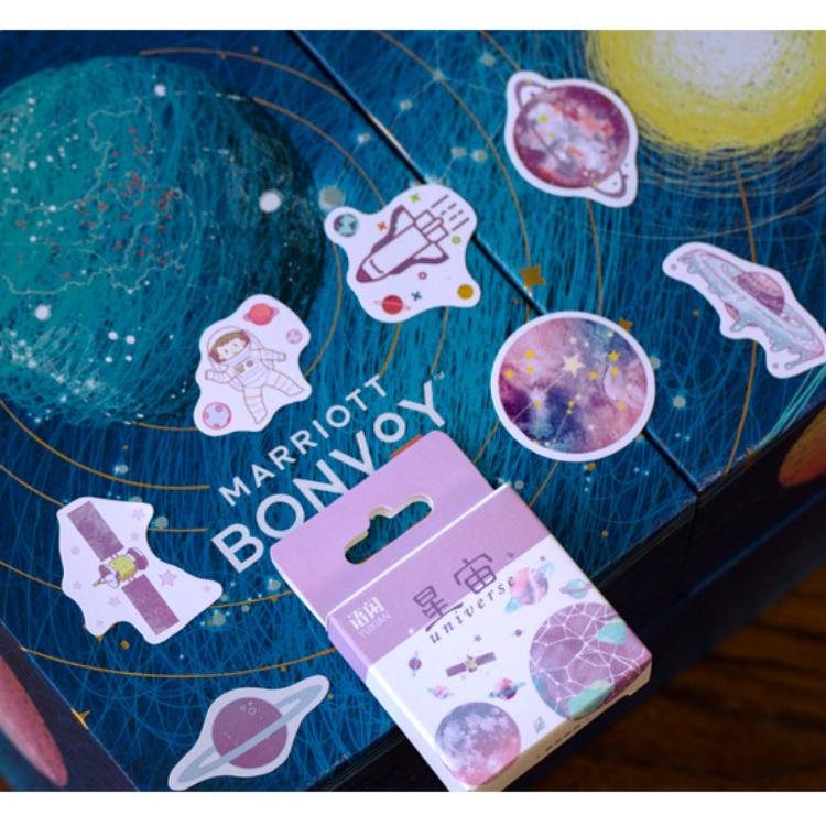 50 шт./упак., милые цветочные плакаты с единорогом, мини-бумажные наклейки, украшение для дневника, этикетка для скрапбукинга, канцелярские принадлежности