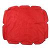 Swing Canopy 210D Silver Coated Oxford Waterproof UV Proof for Outdoor Patio Yard Chair 142x120x18cm Red