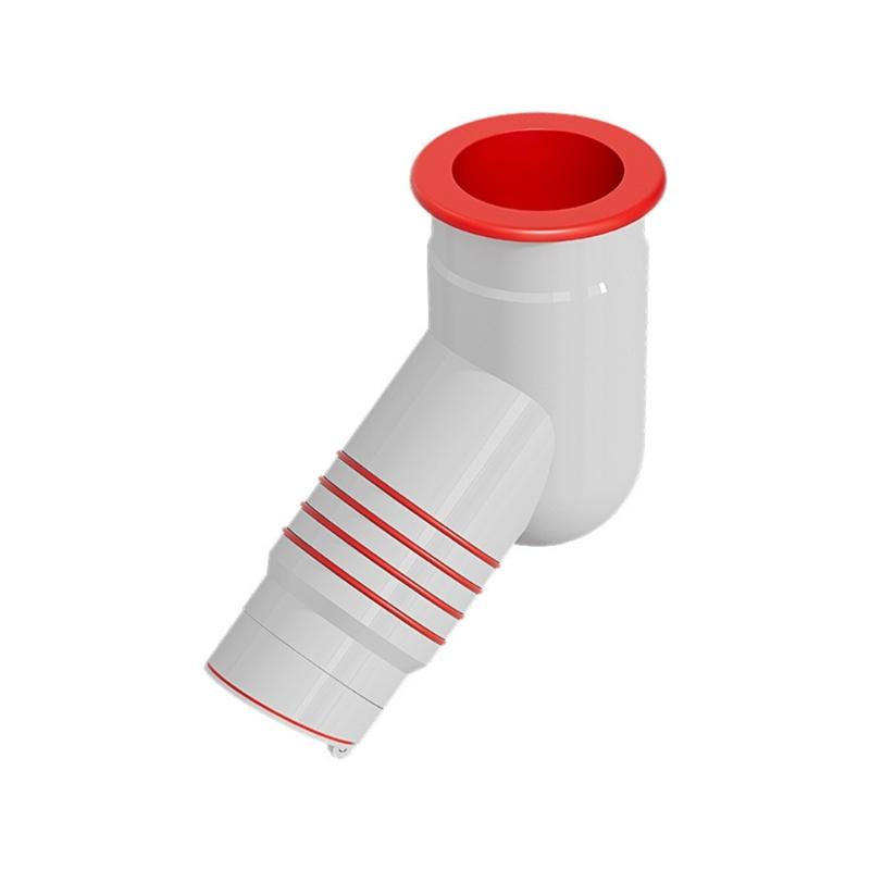 Anti Odor Waste Pipe Connector Strong Plastic Construction Leakproof Designs Drainage Fitting Simple Installation