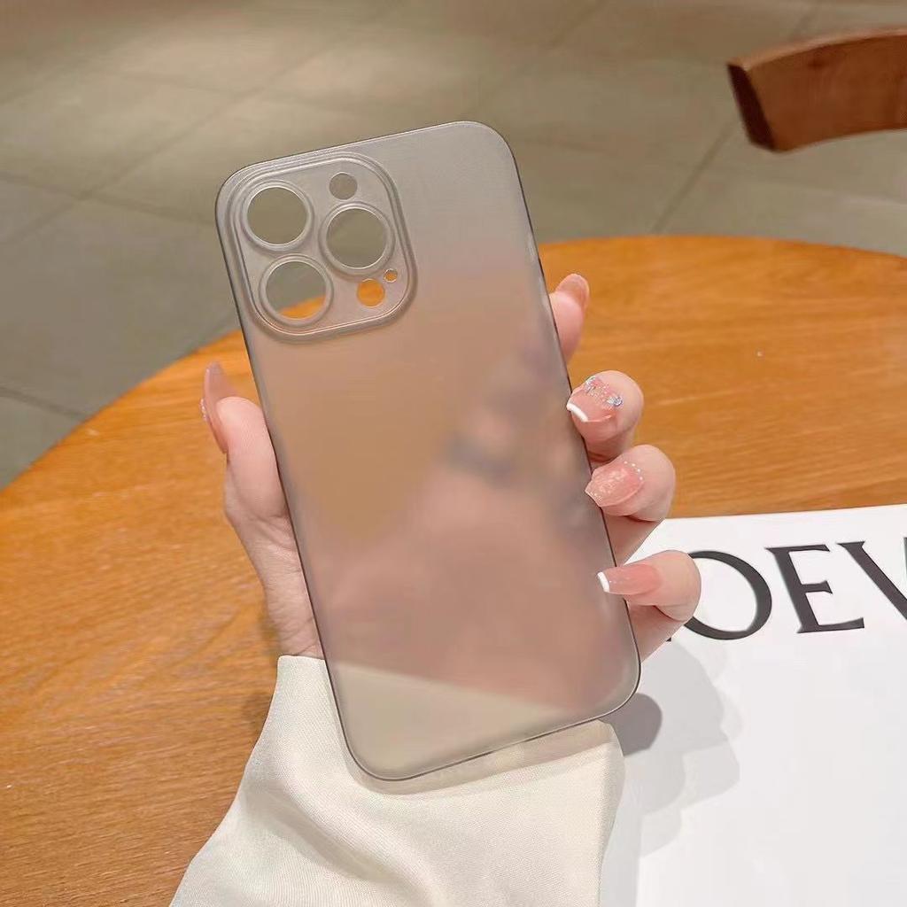 0,2 мм Ультратонкий Матовый Чехол Для iPhone 15 Pro Max 15 Plus Чехол для iphone15 Pro Max Полупрозрачный Жесткий Матовый Чехол для Телефона