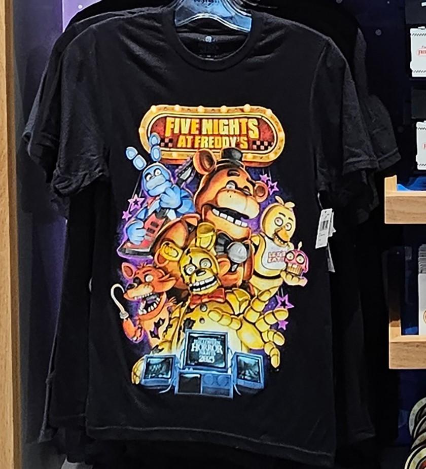 Horror Nights Halloween 2025 Un!versal Studios Five N!ghts at Freddy’s T-Shirt