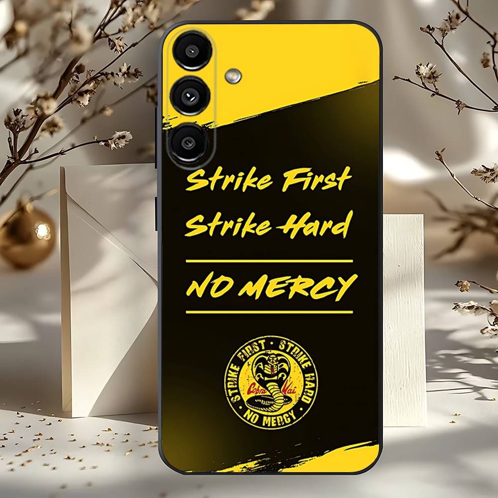 Cobra Kai Snake Logo art Phone Case Silicone Soft For Samsung Galaxy A73,31,32,72,41,53,52,71,22,5G,Note,J7,8,9