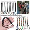Camping Camping Carabiner Portable Fishing Lanyards Anti-lost Phone Keychain Spring Elastic Rope