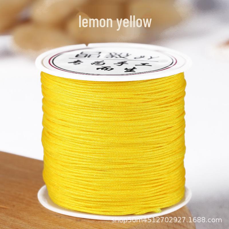 Тайваньская нефритовая линия №. 72: 50 м веревка для плетения украшений и бисера своими руками