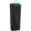 50L Stainless Steel Sensor Bin - Black