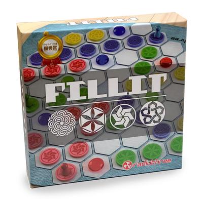 Radius Three FILLIT 3-е издание возраст 8 и Настольная игра (2-4 игрока, 10-20 минут, и более)