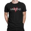 Эта футболка для мужчин с надписью Love Men TShirt Maroon 5 с круглым вырезом и коротким рукавом из ткани Забавная Высококачественная Идея для подарка
