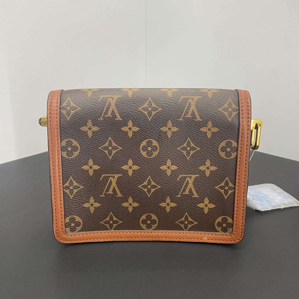 [Pre-Owned] Louis Vuitton Mini Dauphine 'Brown Monogram Reverse Canvas' - Very Good #BI7LZ