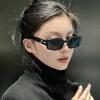 Rectangle Shape Sunglasses For Women Korean Stylish Anti-Reflective Men'S Sun Glasses Outdoor Glasses Women