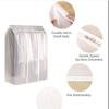 Пылезащитный чехол для одежды большой вместимости, подвесной чехол для хранения одежды, платья, костюма, пальто, с утолщением