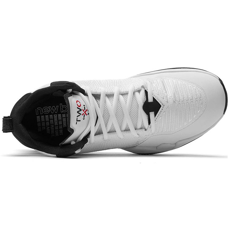 New Balance Nb 2Wxy Ткань Синтетическая кожа Минималистичные Универсальные Низкие Ретро Баскетбольные кроссовки Мужские кроссовки Белые BB2WXYWB