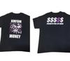 Футболка KMFDM Money 90-х Все размеры Черный 100% Хлопок 2 стороны Унисекс