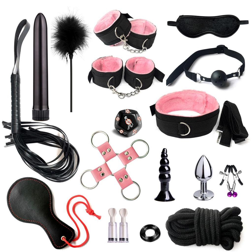 BDSM Accessory Set: Cross-Border Adult Collection with Anal Plug and Sex Toys