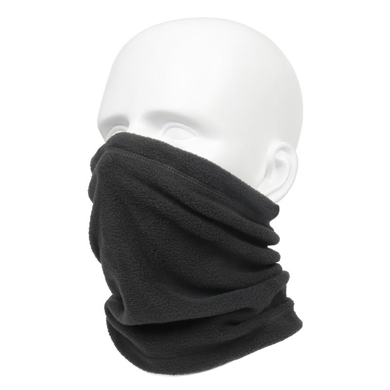 Windproof Fleece Neck Gaiter: Multifunctional Warm Face Mask for Outdoor Sports