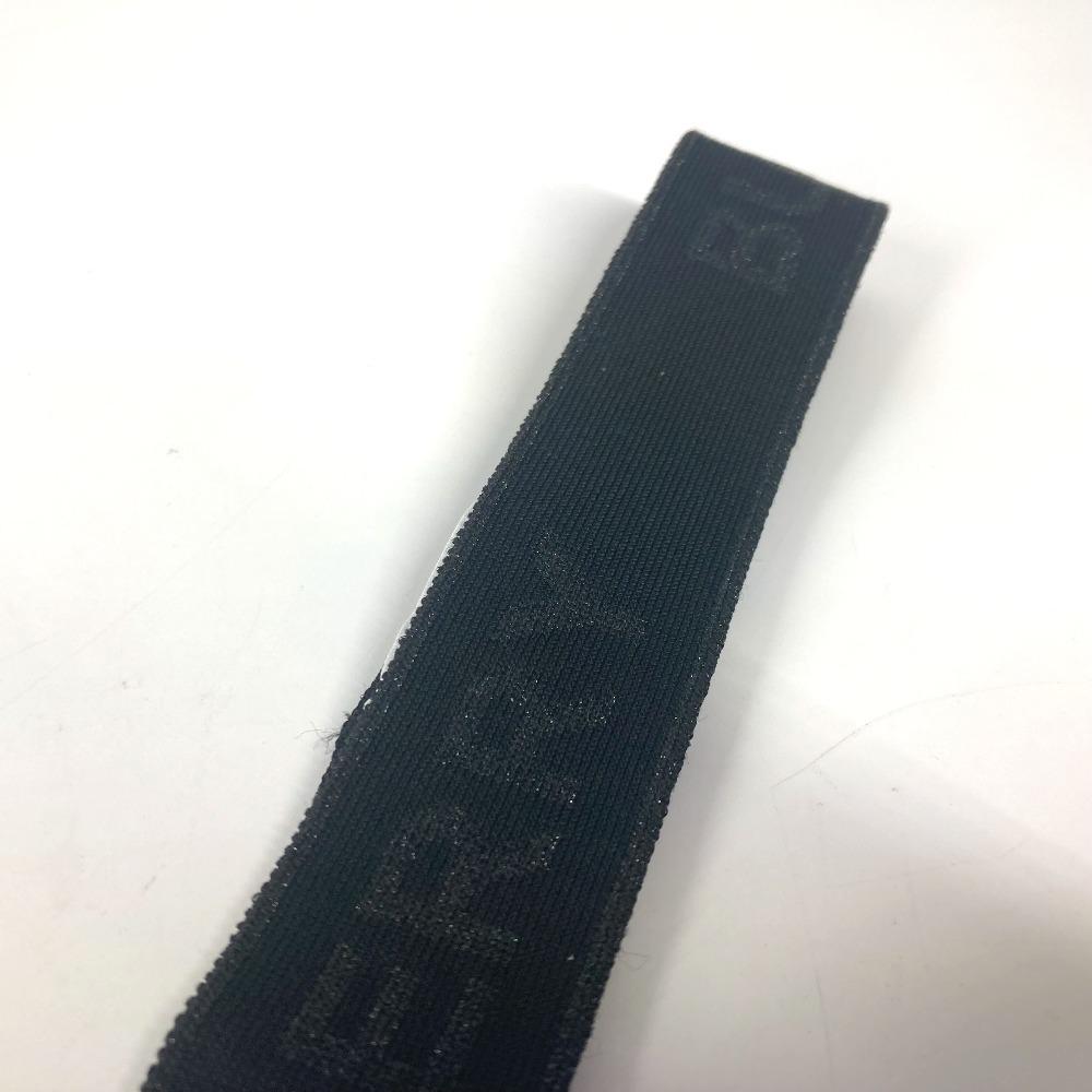 BURBERRY Logo Glitter Hair Accessories head band hair band Nylon Black