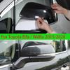 Для Toyota Alpha Зеркало заднего вида Alphard Vellfire 30 Series Twin Engine Willfa Зеркало заднего вида из углеродного волокна