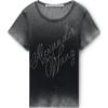 Hotfix Cursive-logo Cotton T-shirt Women's 1CC3241920022A