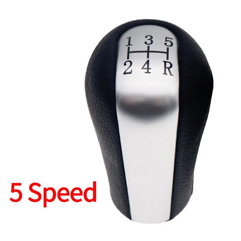 Ручка переключения передач 5/6 скоростей, ручная коробка передач для Toyota Corolla 1998-2003 AYGO Verso RAV4 YARIS VITZ, матово-серебристая